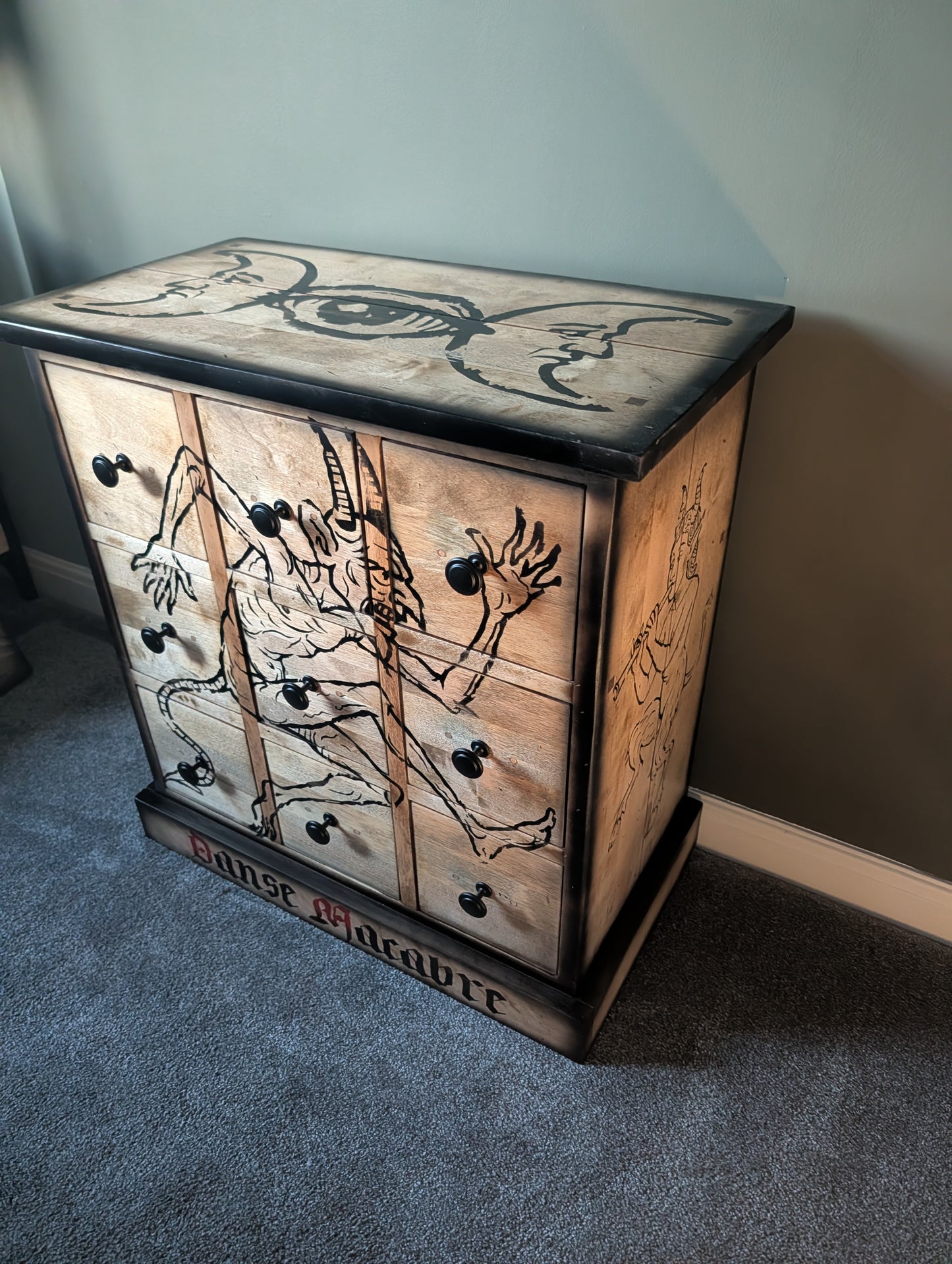 Danse Macabre Chest of Drawers