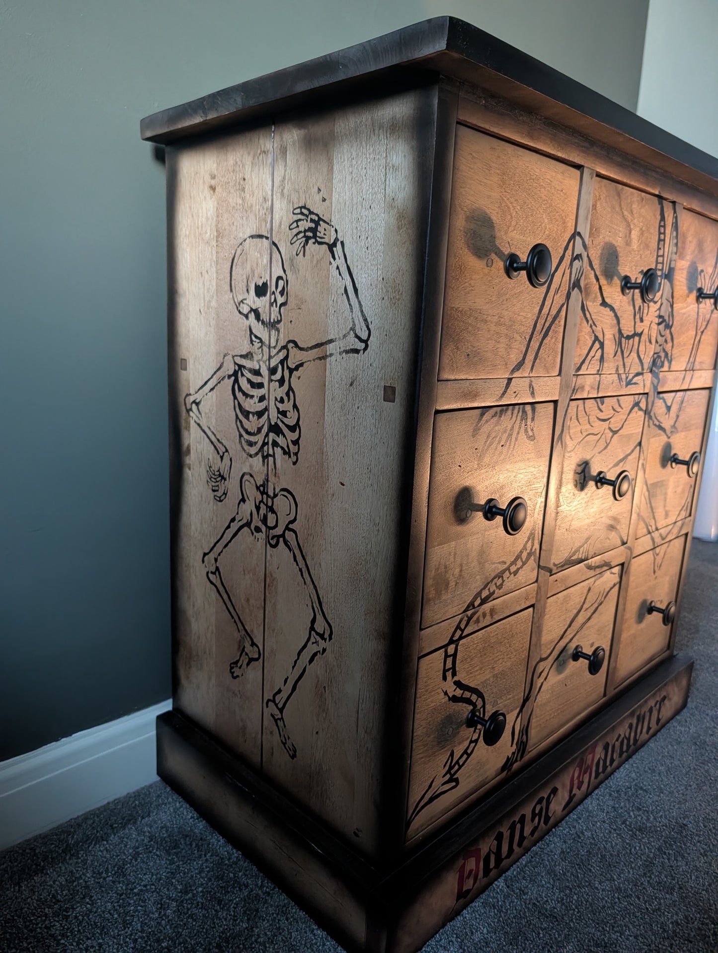 Danse Macabre Chest of Drawers